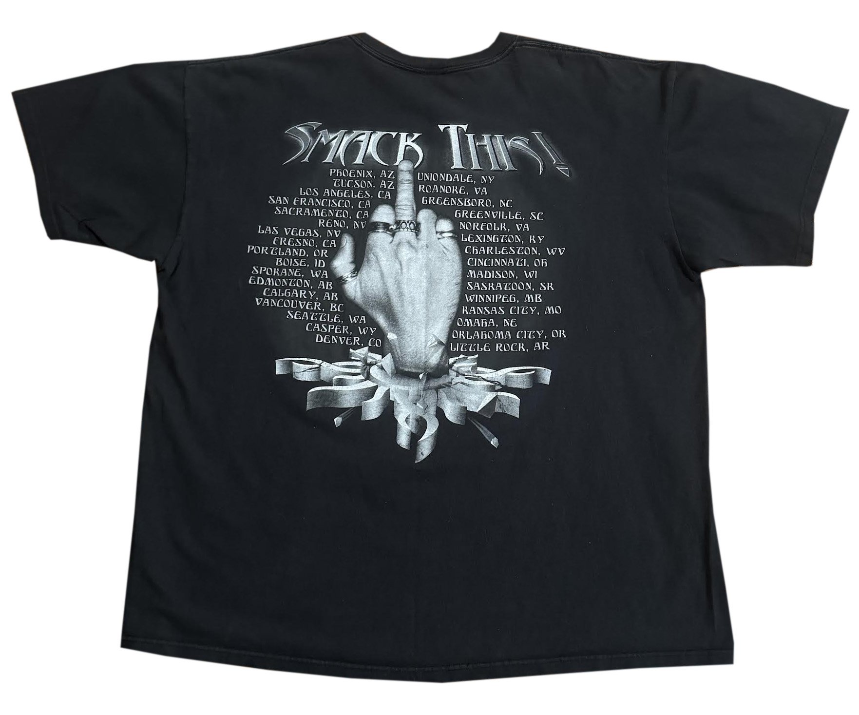 Vintage Godsmack Smack This 2003 Tour T Shirt (Size XXL) — RootsBK